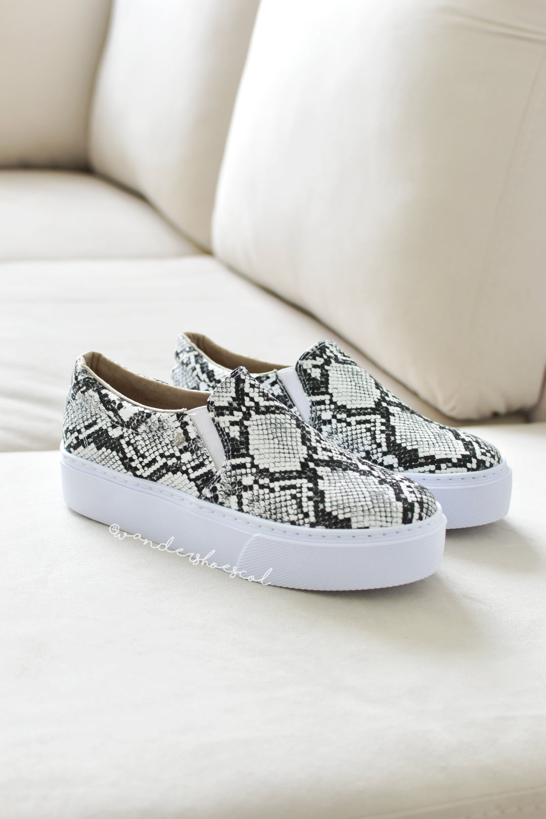 Vans piton blanco